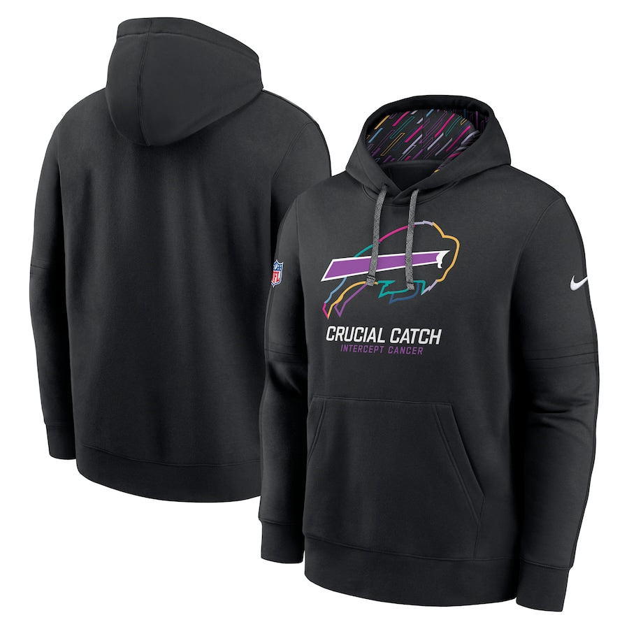 Buffalo Bills Black Crucial Hoodie