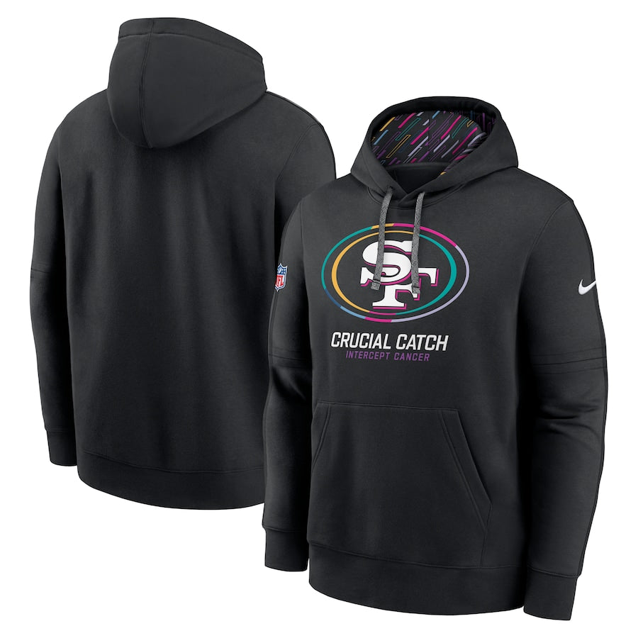 San Francisco 49ers Black Crucial Hoodie