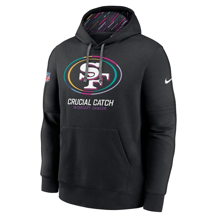 San Francisco 49ers Black Crucial Hoodie