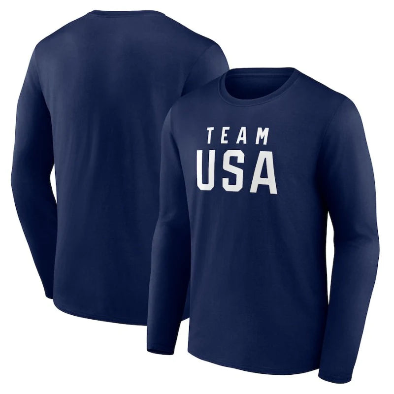 olympics-2024-team-usa-fanatics-navy-wordmark-sweatshirt