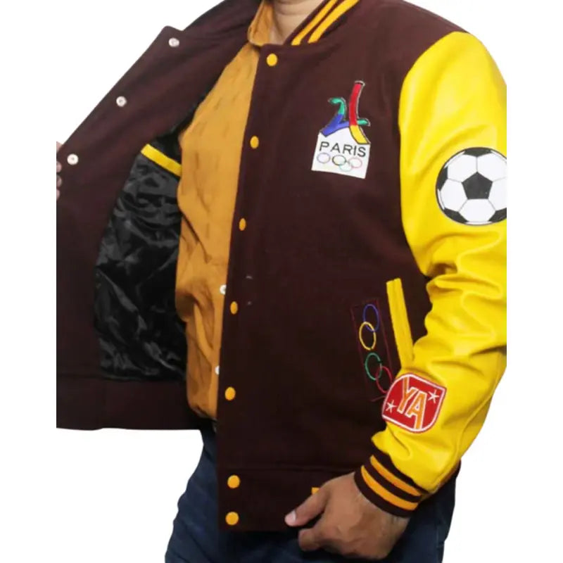 paris-2024-france-olympics-maroon-varsity-jacket