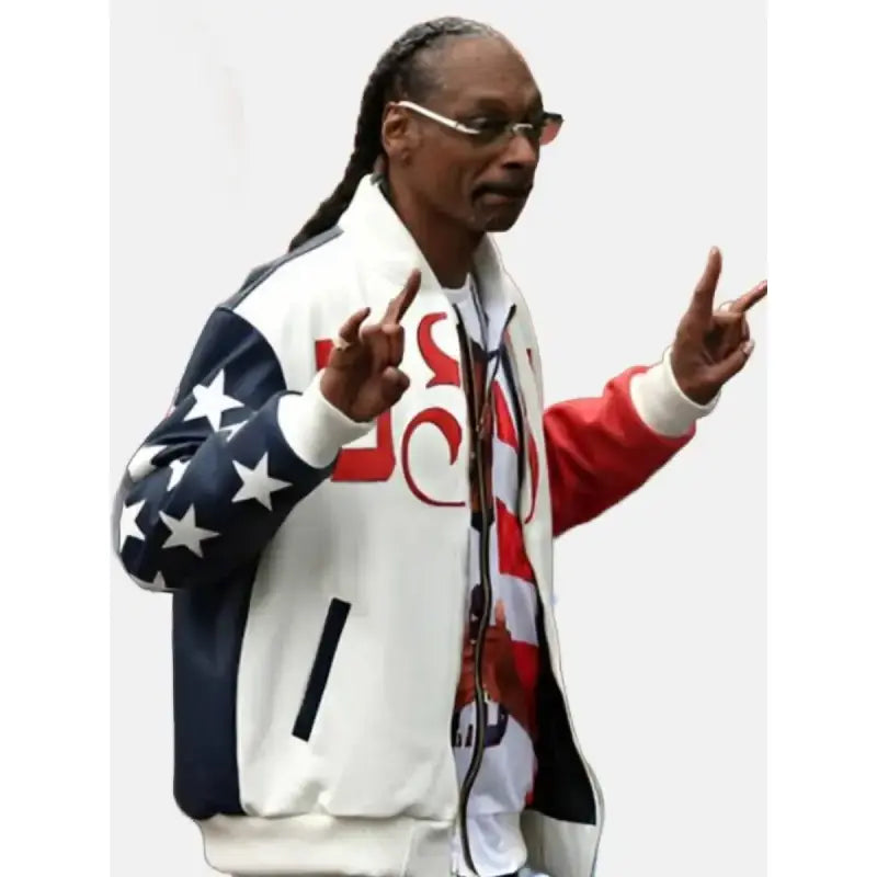 snoop-dogg-olympic-usa-2024-leather-jacket