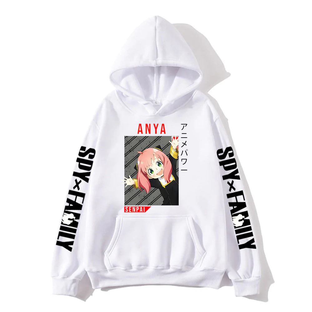 Spy-x-family-anya-senpai-long-sleeve-white-pullover-hoodie