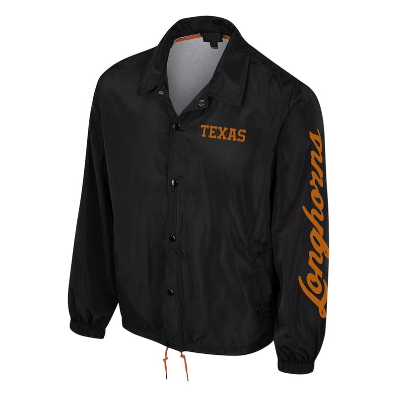 Texas Longhorns Full-Snap Coaches Jacket