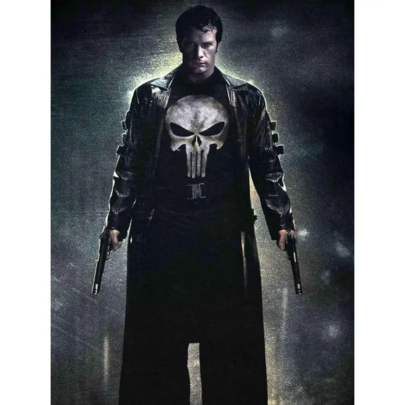 Thomas Jane Punisher Leather Coat